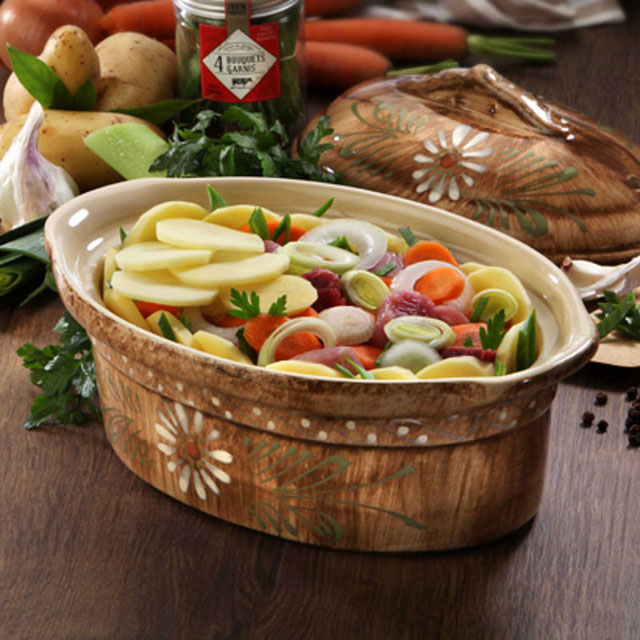 Recette du Baeckeoffe Poterie Siegfried Burger et fils Depuis 1842