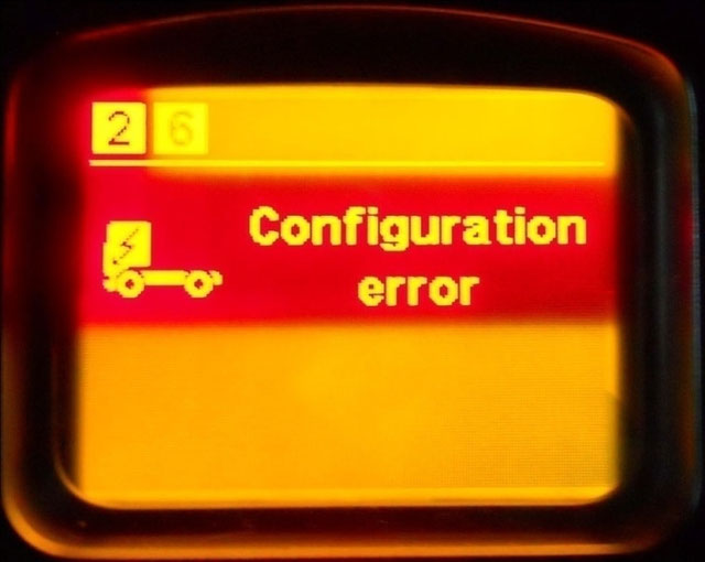 Explanations of DAF errors by dashboard icons truckpdf