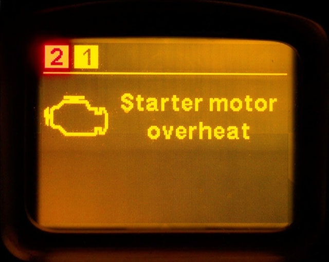 Explanations of DAF errors by dashboard icons truckpdf