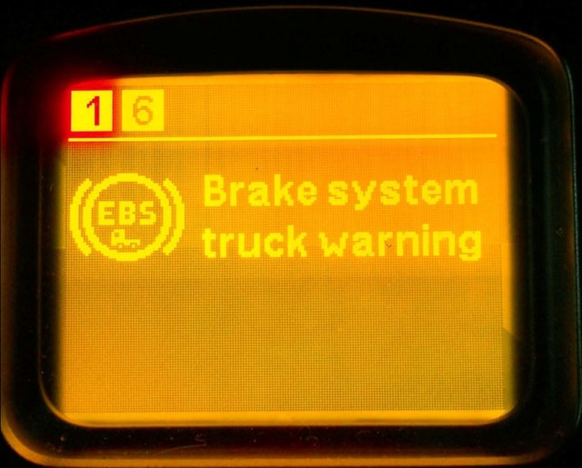 Explanations of DAF errors by dashboard icons truckpdf