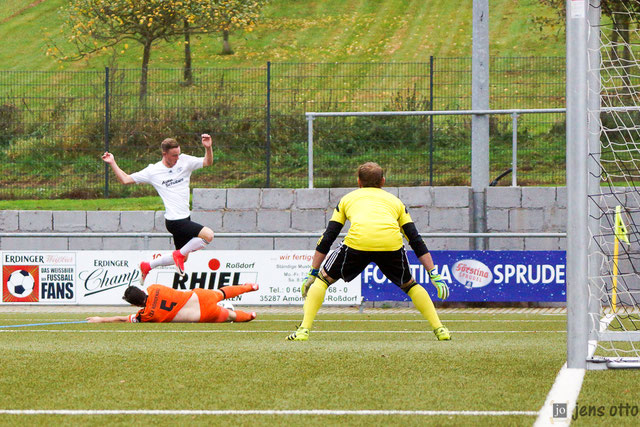 An allen fünf Schröcker Treffern beteiligt, „Man of the Match“ Marcel Schmitt