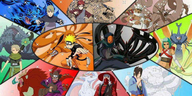 Bijuus Mundo Naruto
