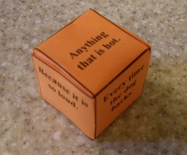 Creative Questions Cube If Then Creativity