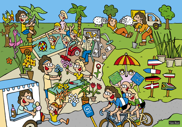 Dirk Van Bun Communicatie & Vormgeving - Grafisch ontwerp affiche Nele Goossens - Garifuna