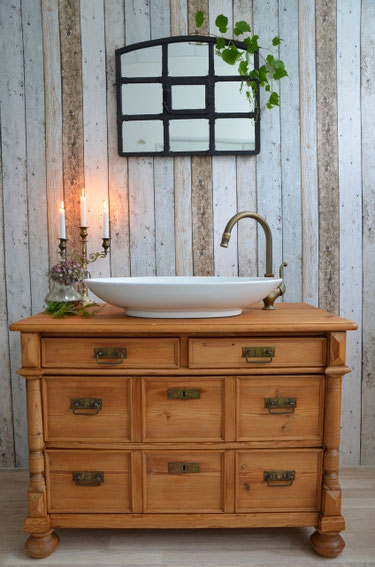 Nostalgische Waschtische - Land & Liebe Badmöbel Landhaus