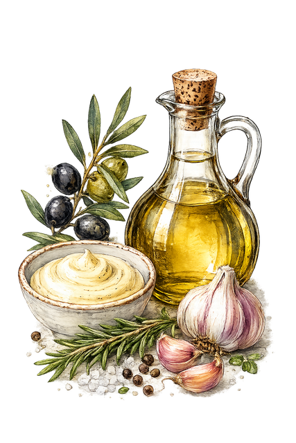 Mediterrane Illustration
