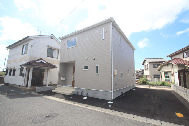岡山市東区金岡西町の新築 一戸建て 分譲住宅の外観写真