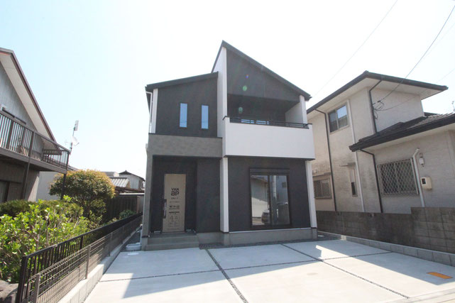 岡山市南区南輝1丁目の新築 一戸建て 分譲住宅の外観写真