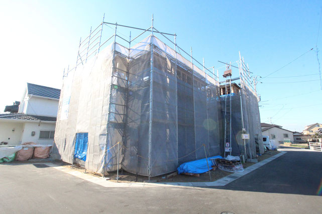総社市総社の新築 一戸建て 分譲住宅の外観写真
