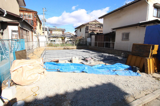 岡山県倉敷市西阿知町新田の新築 一戸建て 分譲住宅の外観写真