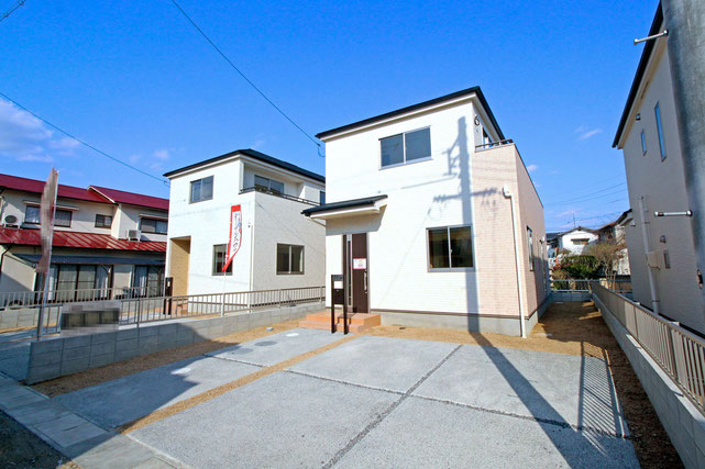 岡山県岡山市中区海吉の新築 一戸建て 分譲住宅の外観写真