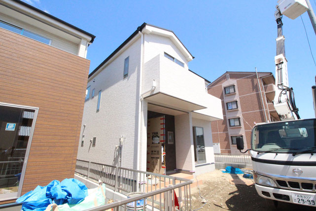 岡山県岡山市中区江並の新築 一戸建て 分譲住宅の外観写真
