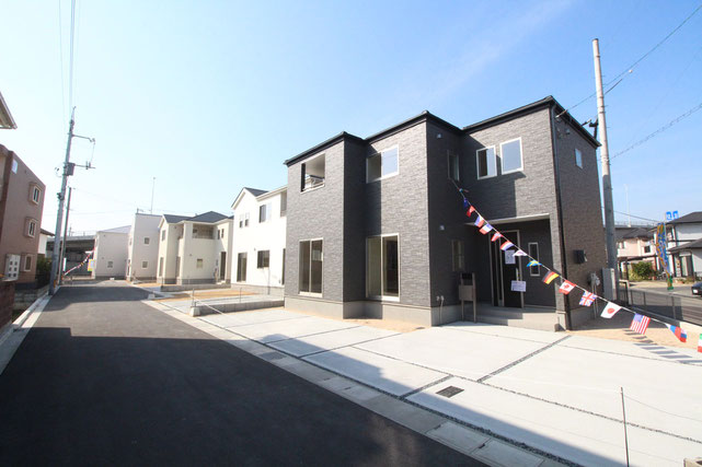 岡山県倉敷市水江の新築 一戸建て 分譲住宅の外観写真
