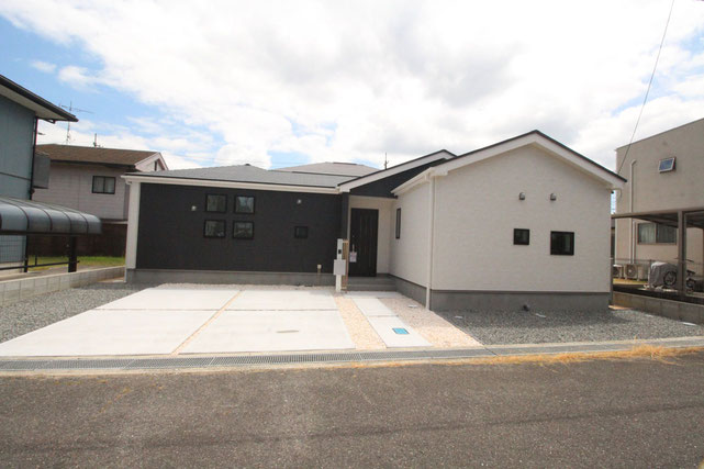 赤磐市桜が丘東の新築 一戸建て 分譲住宅の外観写真