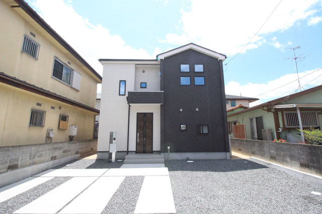 倉敷市安江の新築 一戸建て 分譲住宅の外観写真