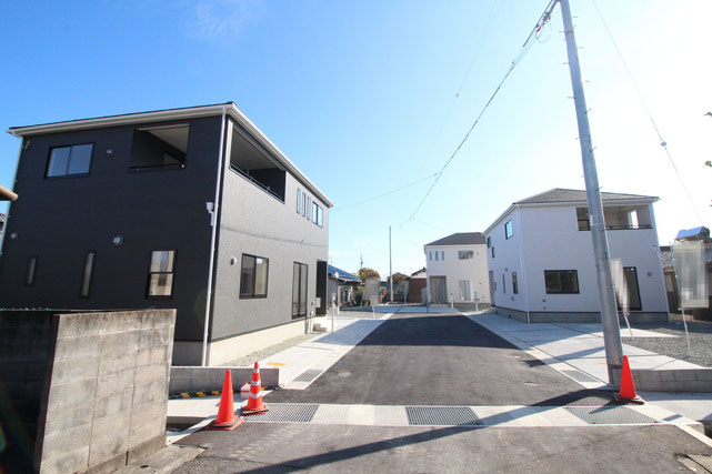 岡山県岡山市東区西大寺東2丁目の新築 一戸建て 分譲住宅の外観写真