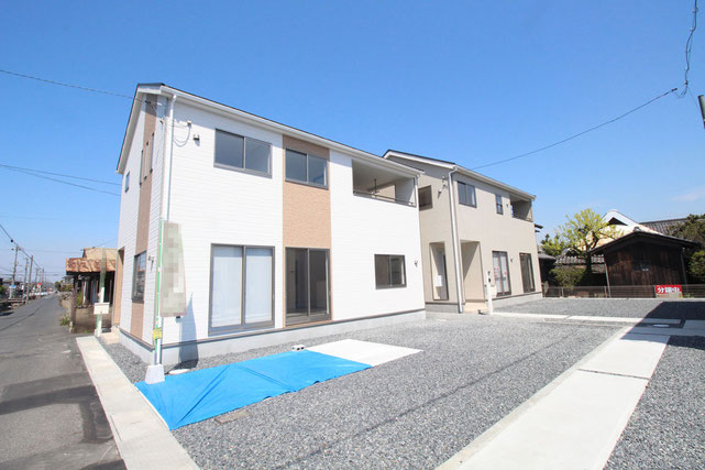 岡山県倉敷市中畝の新築 一戸建て 分譲住宅の外観写真
