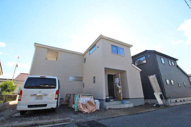 倉敷市上東の新築 一戸建て 分譲住宅の外観写真