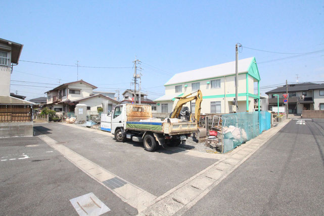 岡山市南区並木町2丁目の新築 一戸建て 分譲住宅の外観写真