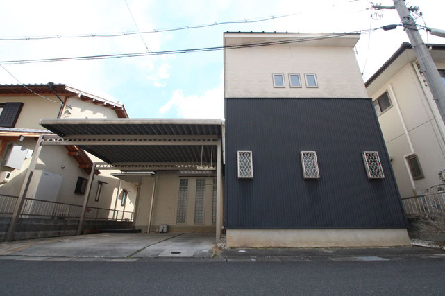 岡山県岡山市北区撫川の新築 一戸建て 分譲住宅の外観写真
