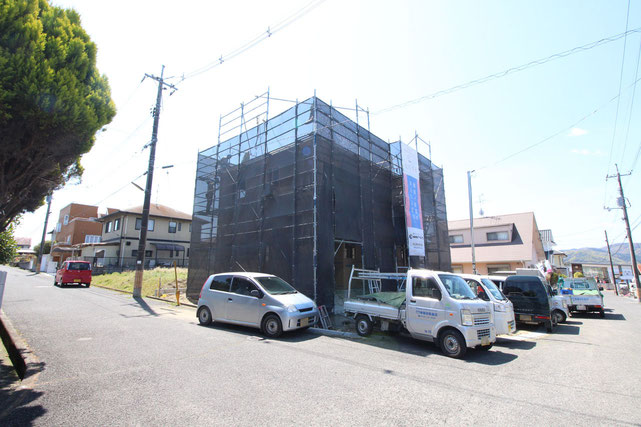 岡山県赤磐市桜が丘西の新築 一戸建て 分譲住宅の外観写真