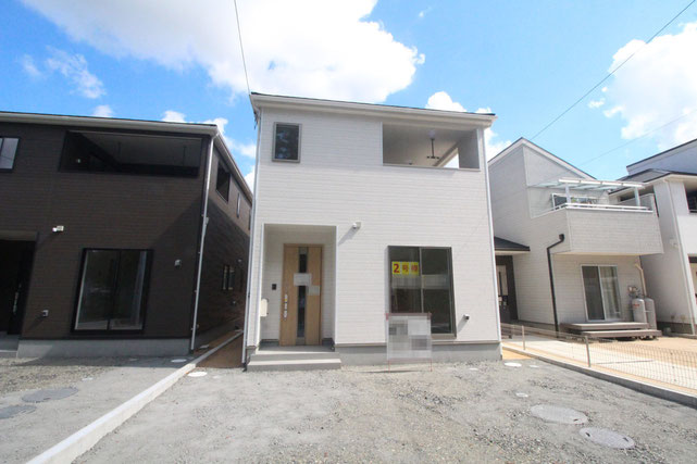瀬戸内市長船町長船の新築 一戸建て 分譲住宅の外観写真