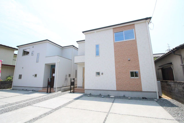 岡山県岡山市東区広谷の新築 一戸建て 分譲住宅の外観写真
