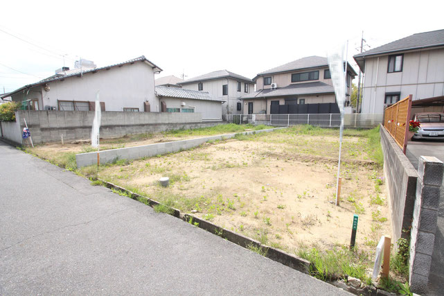 岡山県倉敷市笹沖の新築 一戸建て 分譲住宅の外観写真