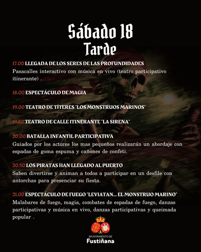 Programa del Mercado Pirata de Fustiñana