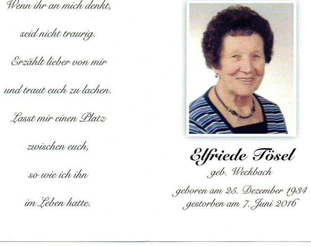 Elfriede Tösel