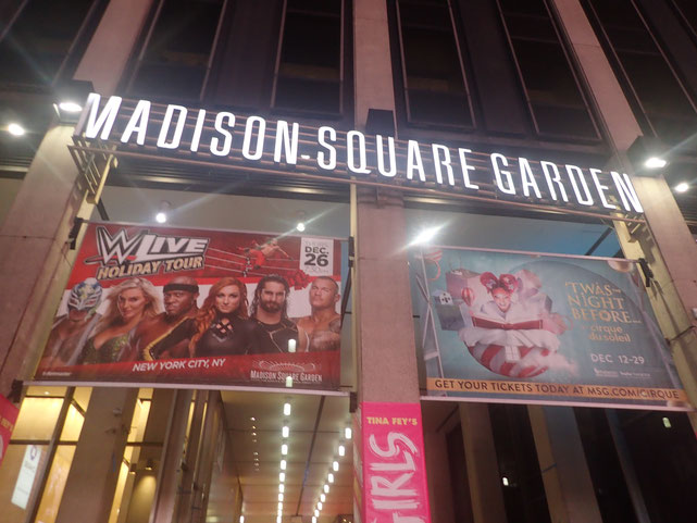 Wwe Live At Madison Square Garden Shahab Uddin