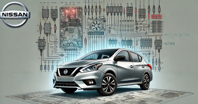 Nissan Versa N17 (2012–2019) Wiring Diagram. Circuit Elements