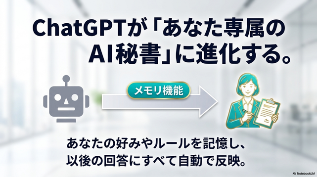 自分専用のAI秘書を育てるようなイメージです。