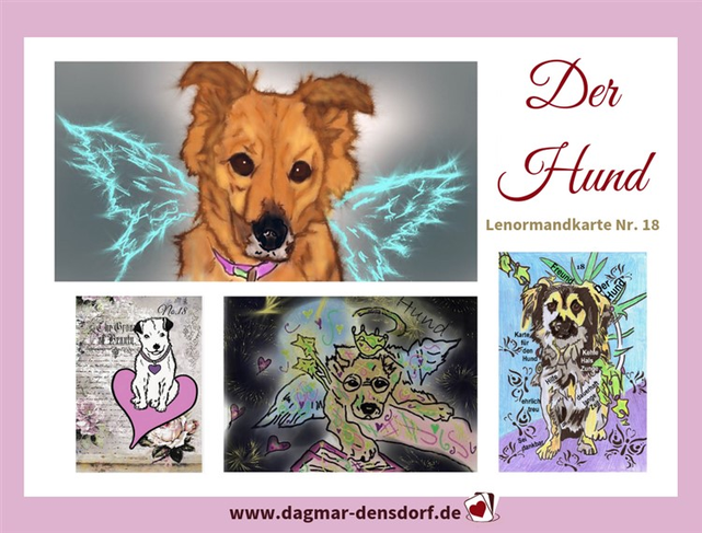 Lenormand Tageskarte 18 Dagmar Densdorf
