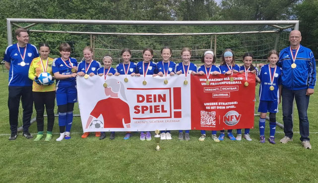 Teamfoto D-Mädchen