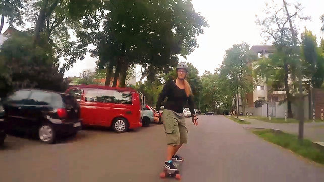 Longboard Longboarding Lenkgummies Skaten Skateboard
