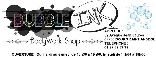 07700 BOURG SAINT ANDEOL - BUBBLE INK