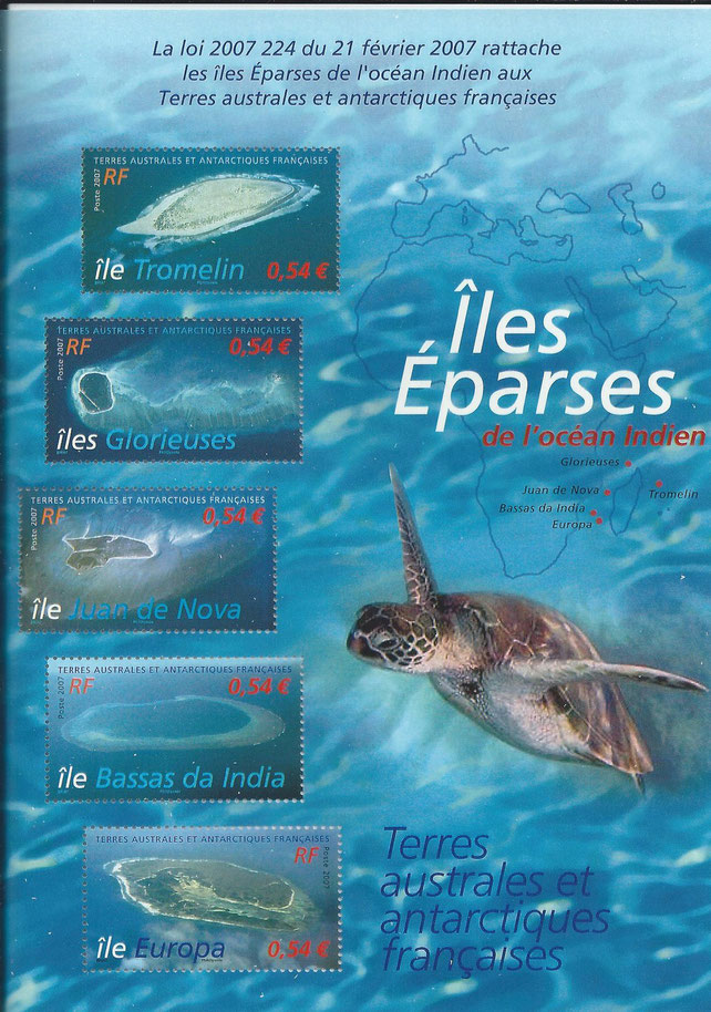 Les 5 îles éparses