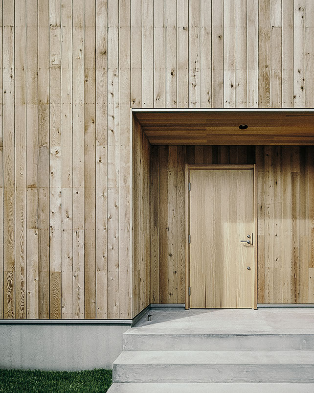 木のハコ　エントランス　玄関