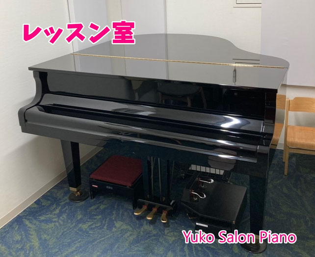 京都のピアノ教室～レッスン室風景