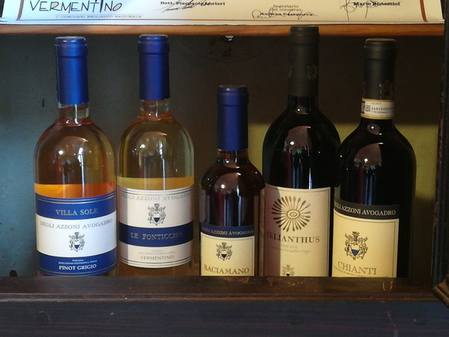 Degli Azzoni Avogadro Toscana Etesiaca itinerari di vino
