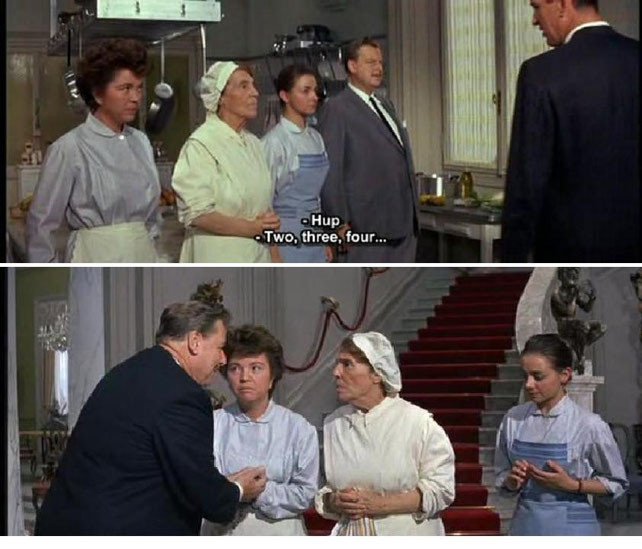 Stella is wearing the head wear in the film "Come September" 1961