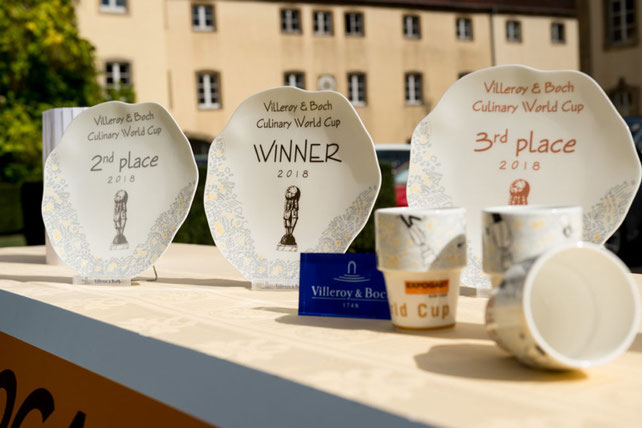 Ein Highlight in Luxemburg: Villeroy & Boch Culinary World Cup 2018 / Expogast 2018 ©Marie de Decker