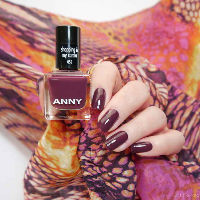 ANNY • shopping is my cardio LackTraviata NagellackLiebe