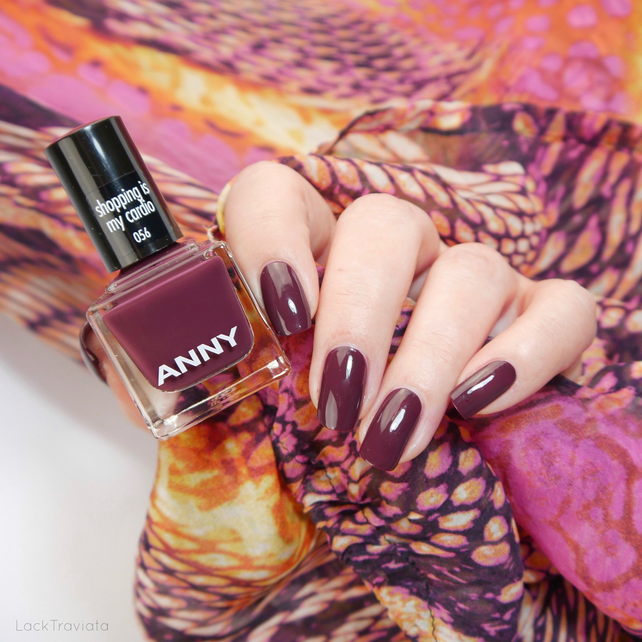 ANNY • shopping is my cardio LackTraviata NagellackLiebe