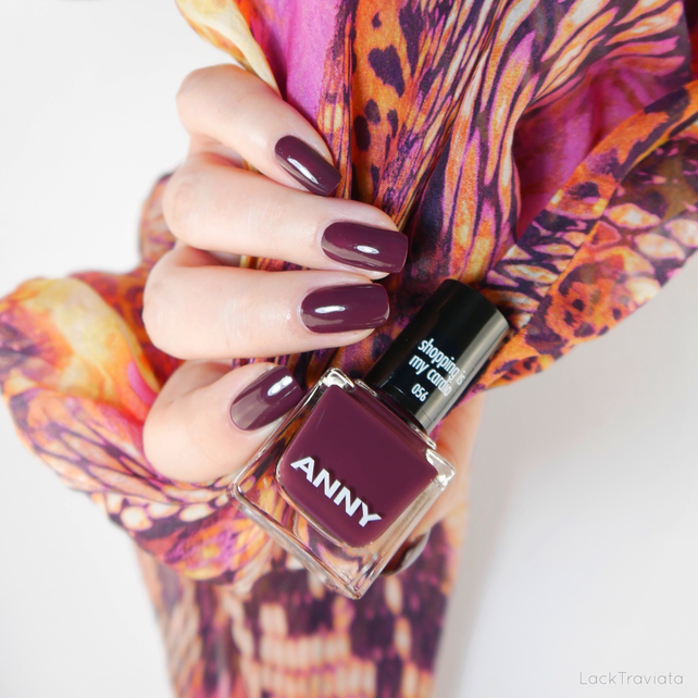 ANNY • shopping is my cardio LackTraviata NagellackLiebe