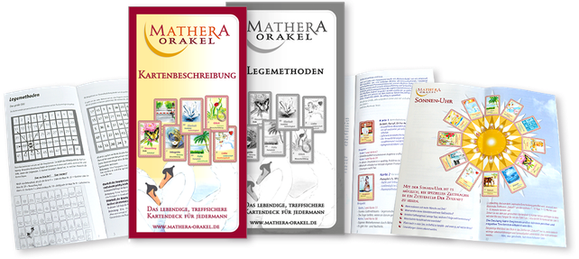 Hilfen zum Kartenlegen lernen mit Orakelkarten von Mathera 