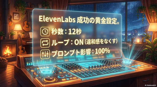 ElevenLabsの設定で重要だったポイント