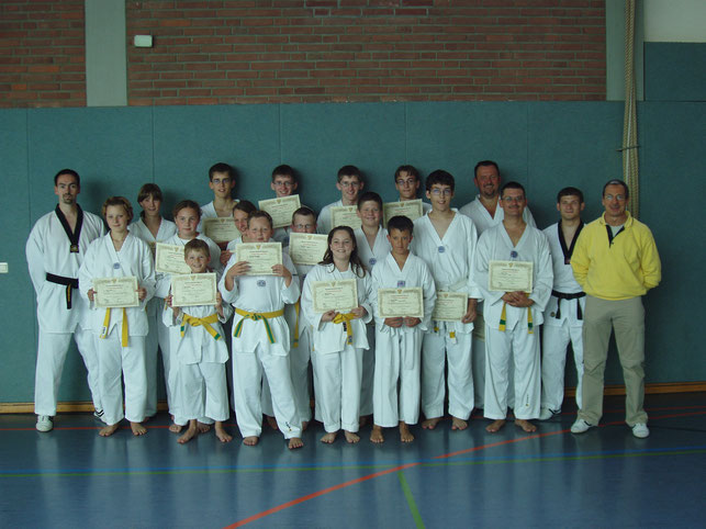 Taekwondo Hamm Prüfung Gürtelprüfung Training Selbstverteidigung Kampfkunst Kampfsport Verein Abteilung TKD HSC HSC08 Hammer SportClub 2008 e. V. 
