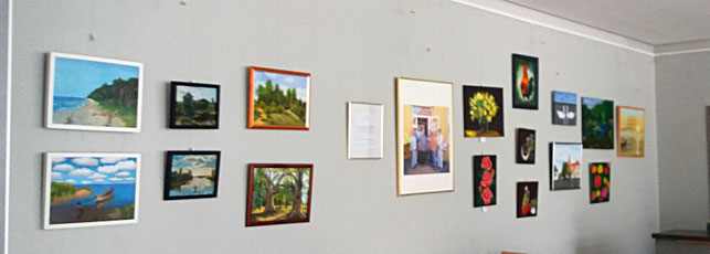 Bilderwand der Gruppe: B. Minzlaff, T. Lemke, K. Gwiazda,  R. Schröder, B. Schümann, I. Pietschmann, A.Strauch